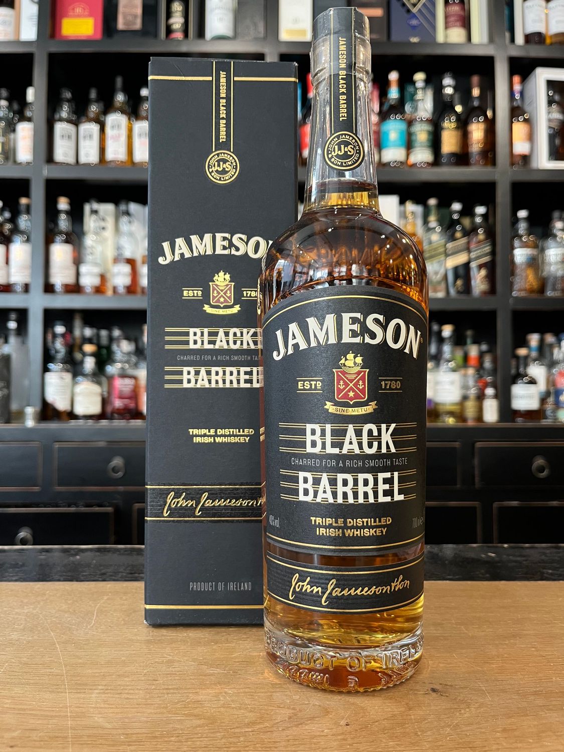 Jameson Black Barrel Neue Abfüllung 0,7l mit 40%