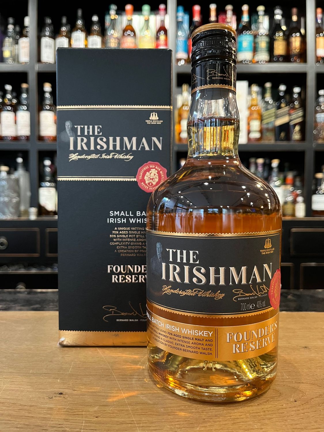 The Irishman Founders Reserve 0,7 L mit 40%
