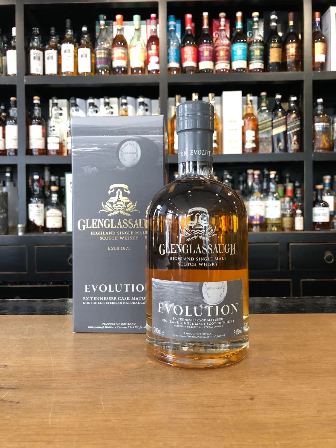 Glenglassaugh Evolution mit 0,7L und 50%