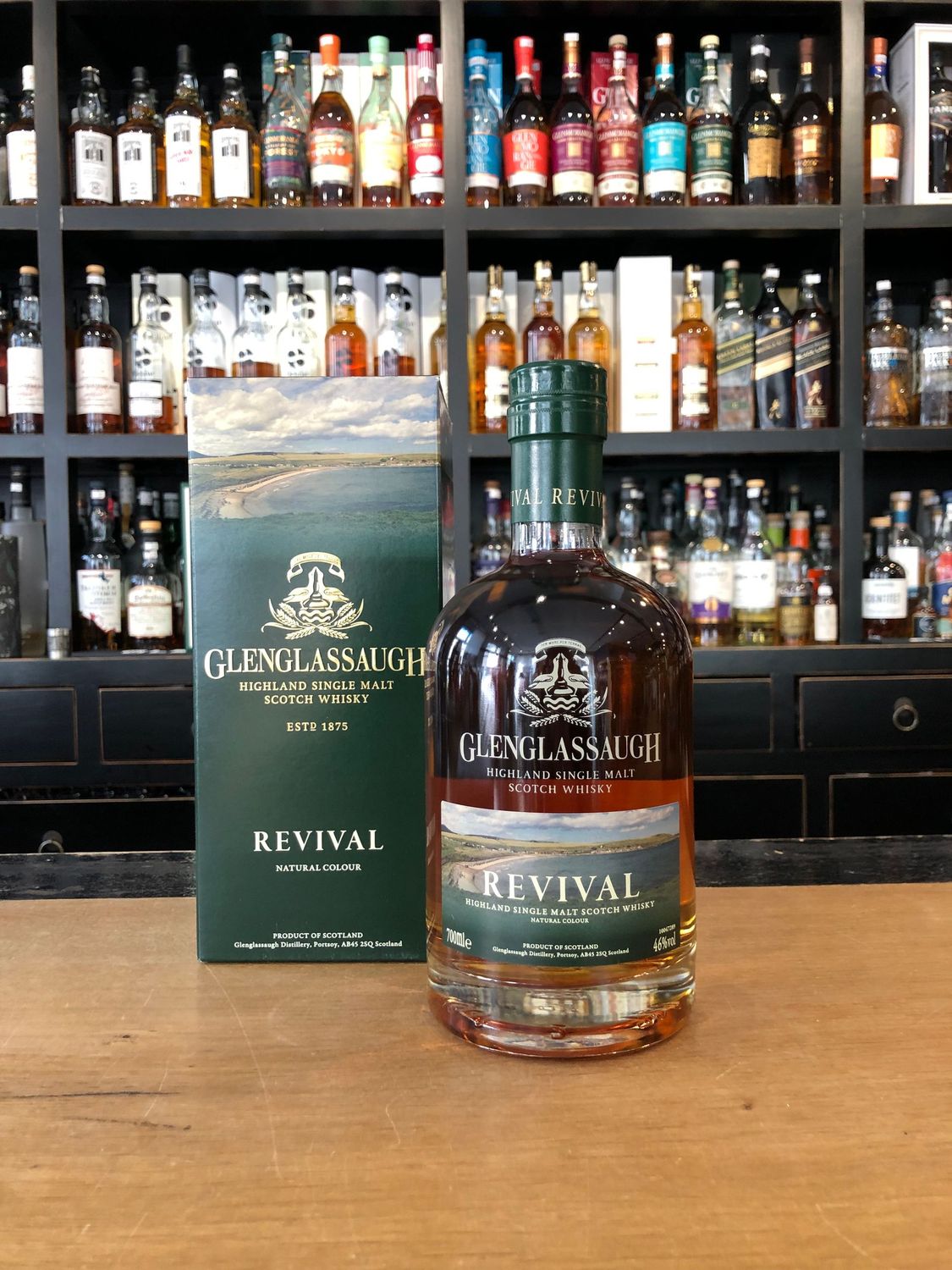 Glenglassaugh Revival mit 0,7L und 46%