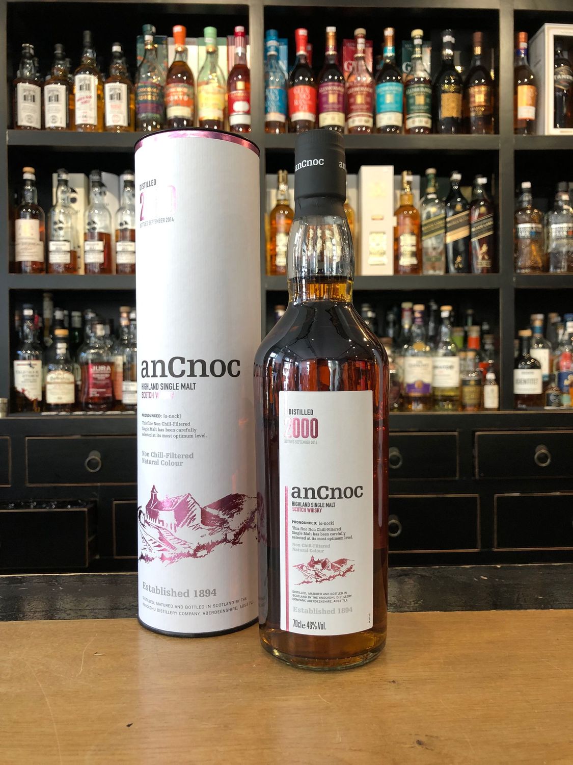 AnCnoc Vintage 2000/2014 mit 0,7l und 46%