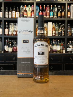 Bowmore No.1 mit 0,7l und 40% Bowmore No.1 mit 0,7l und 40%