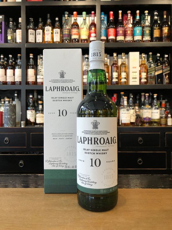 Laphroaig 10 Jahre mit 0,7 L und 40% Laphroaig 10 Jahre mit 0,7 L und 40%