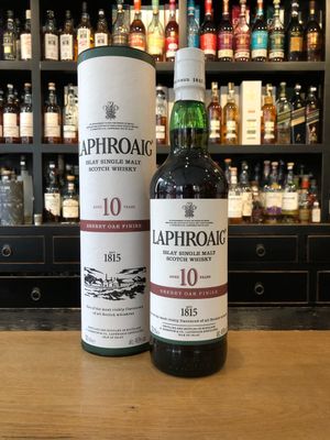 Laphroaig 10 Jahre Sherry Oak Finish mit 0,7L und 48% Laphroaig 10 Jahre Sherry Oak Finish mit 0,7L und 48%
