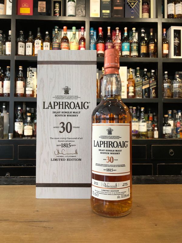 Laphroaig 30 Jahre Limited Edition mit 0,7 L und 53,5% Laphroaig 30 Jahre Limited Edition mit 0,7 L und 53,5%