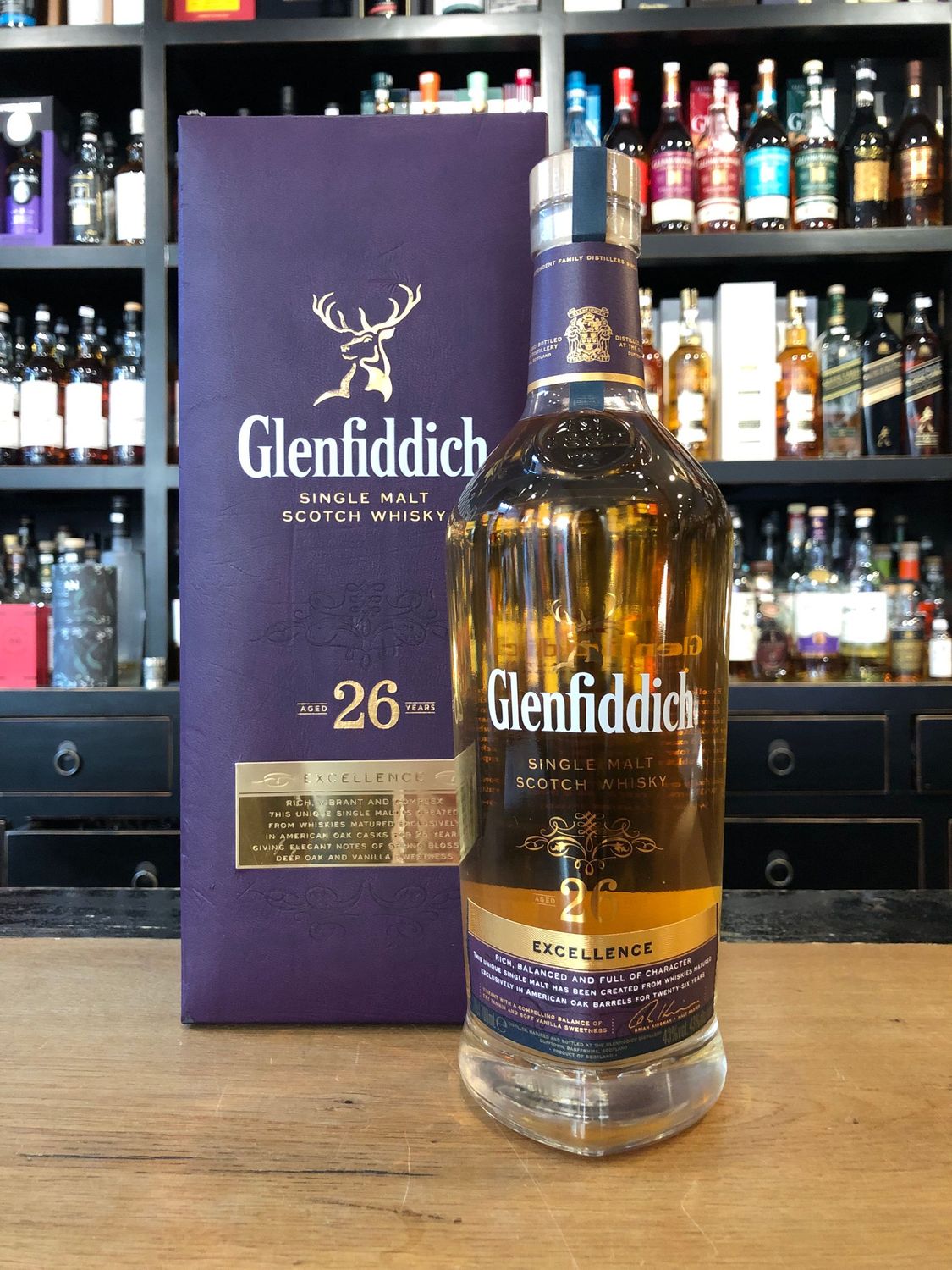 Glenfiddich 26 Jahre 0,7 L mit 43%
