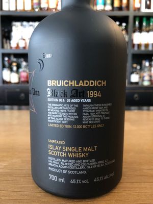 Bruichladdich Black Art 8.1 26 Jahre limitierte Auflage