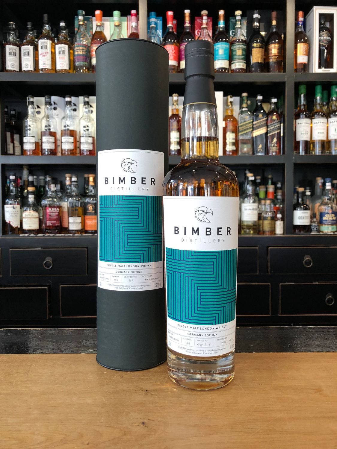 Bimber Bourbon Cask only for Germany mit 0,7 L und 59,7%