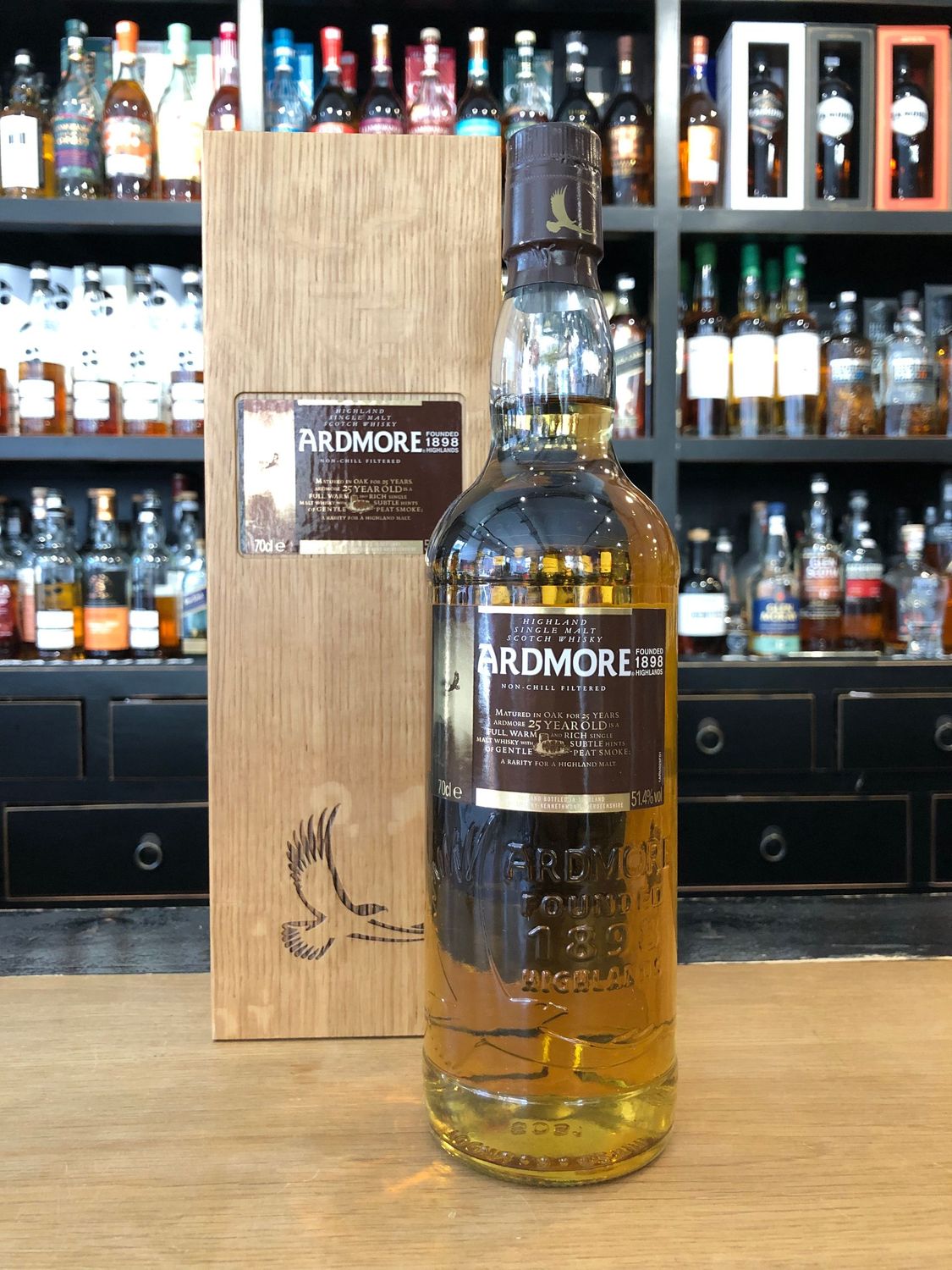 Ardmore 25 Jahre Ausverkaufte Abfüllung mit 0,7L und 51,4%