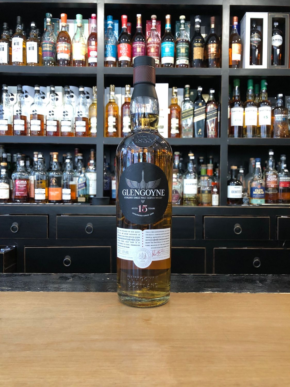 Glengoyne 15 Jahre mit 0,7 L und 43%