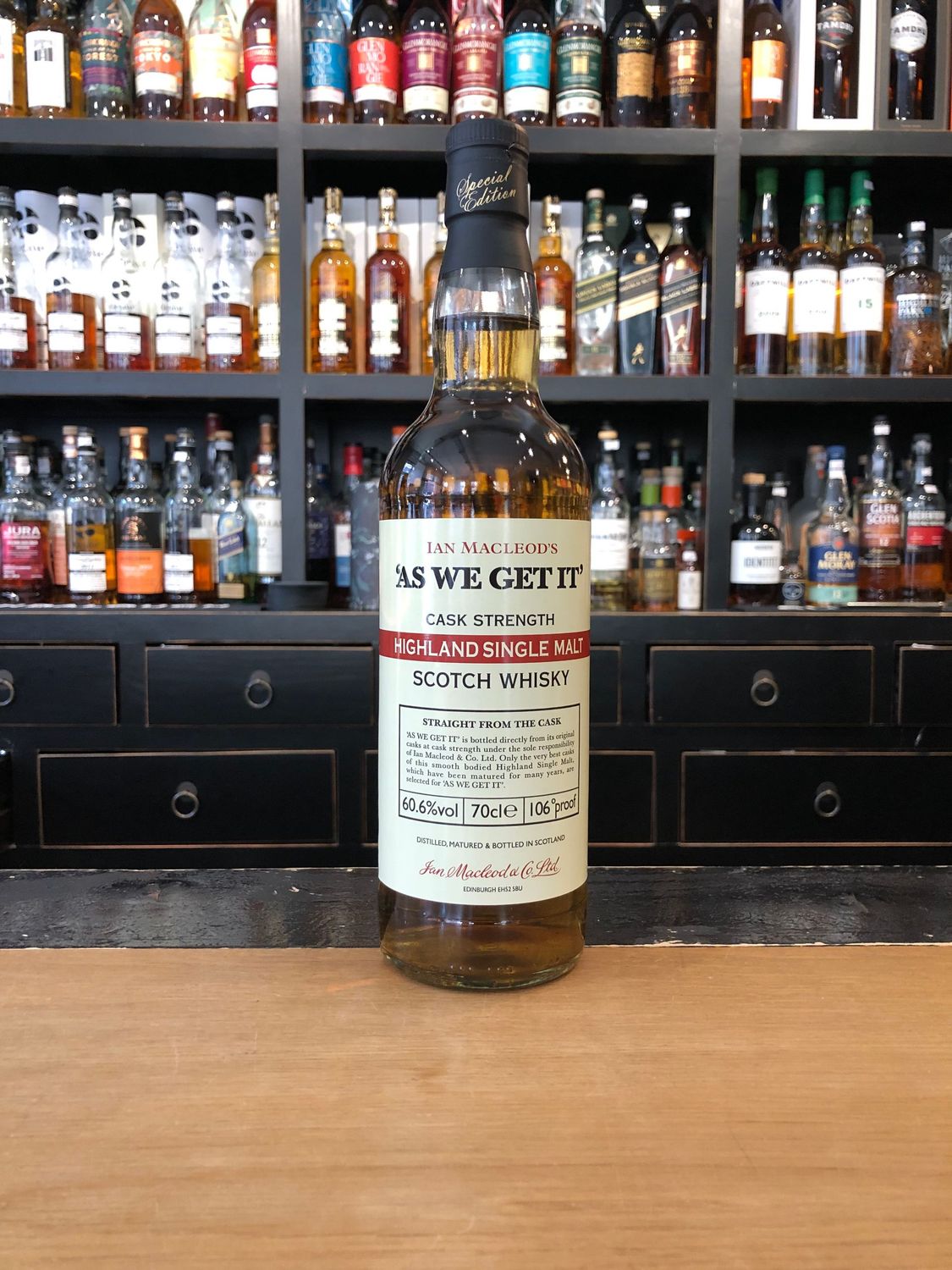 As We Get It Highland Single Malt mit 0,7l