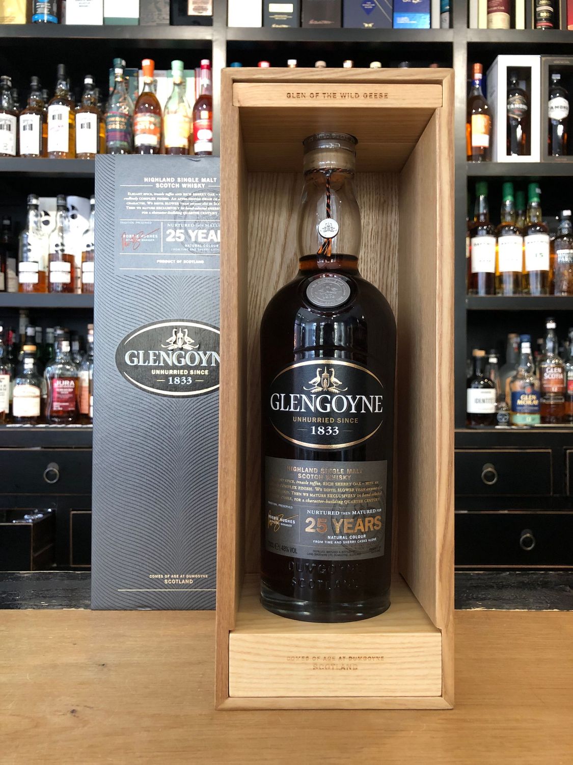 Glengoyne 25 Jahre mit 0,7L und 48%