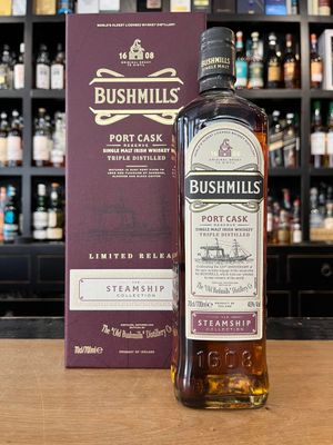 Bushmills Steamship Port Cask mit 0,7L und 40% Bushmills Steamship Port Cask mit 0,7L und 40%