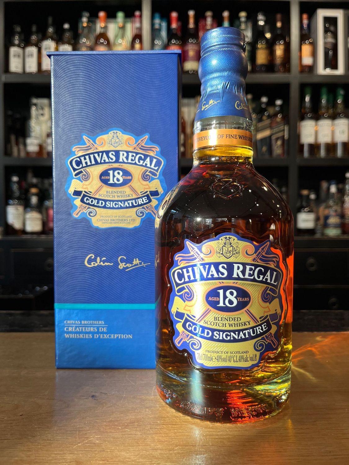 Chivas Regal 18 Jahre mit 0,7l und 40%