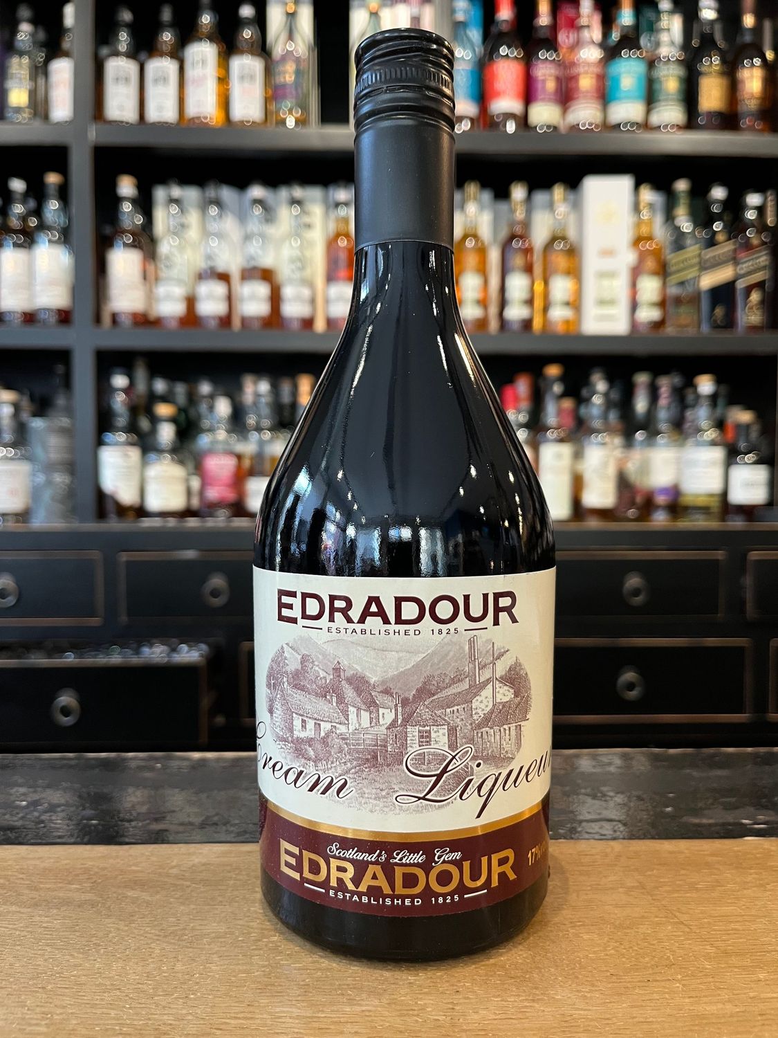 Edradour Sahnelikör mit 0,7l und 17%