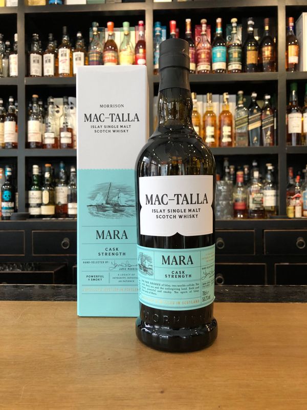 Mac-Talla Mara Cask Strength Islay Single Malt mit 0,7L und 58,2%