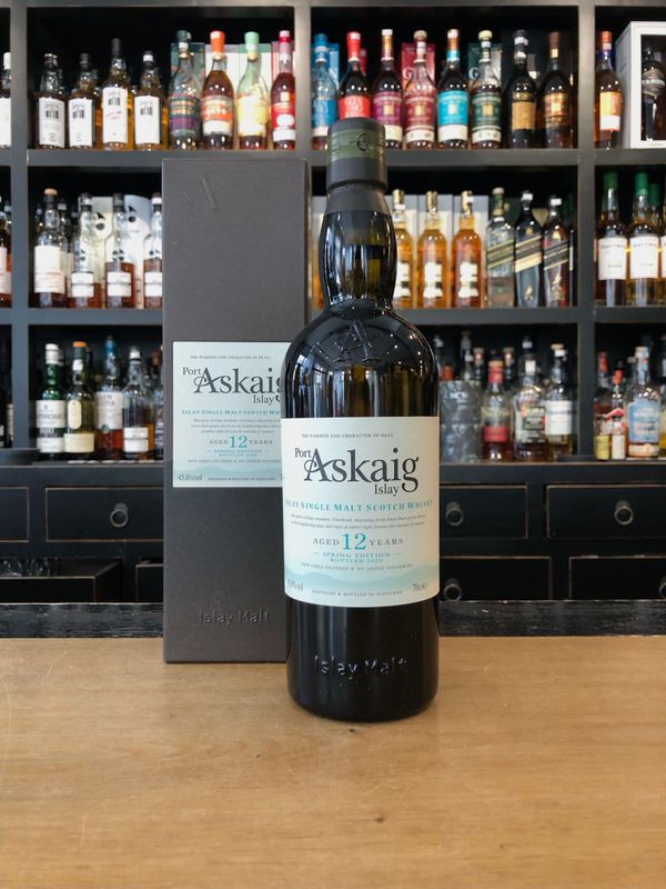 Port Askaig 12 Jahre Spring Edition 2020 mit 0,7l und 45,8% Port Askaig 12 Jahre Spring Edition 2020 mit 0,7l und 45,8%