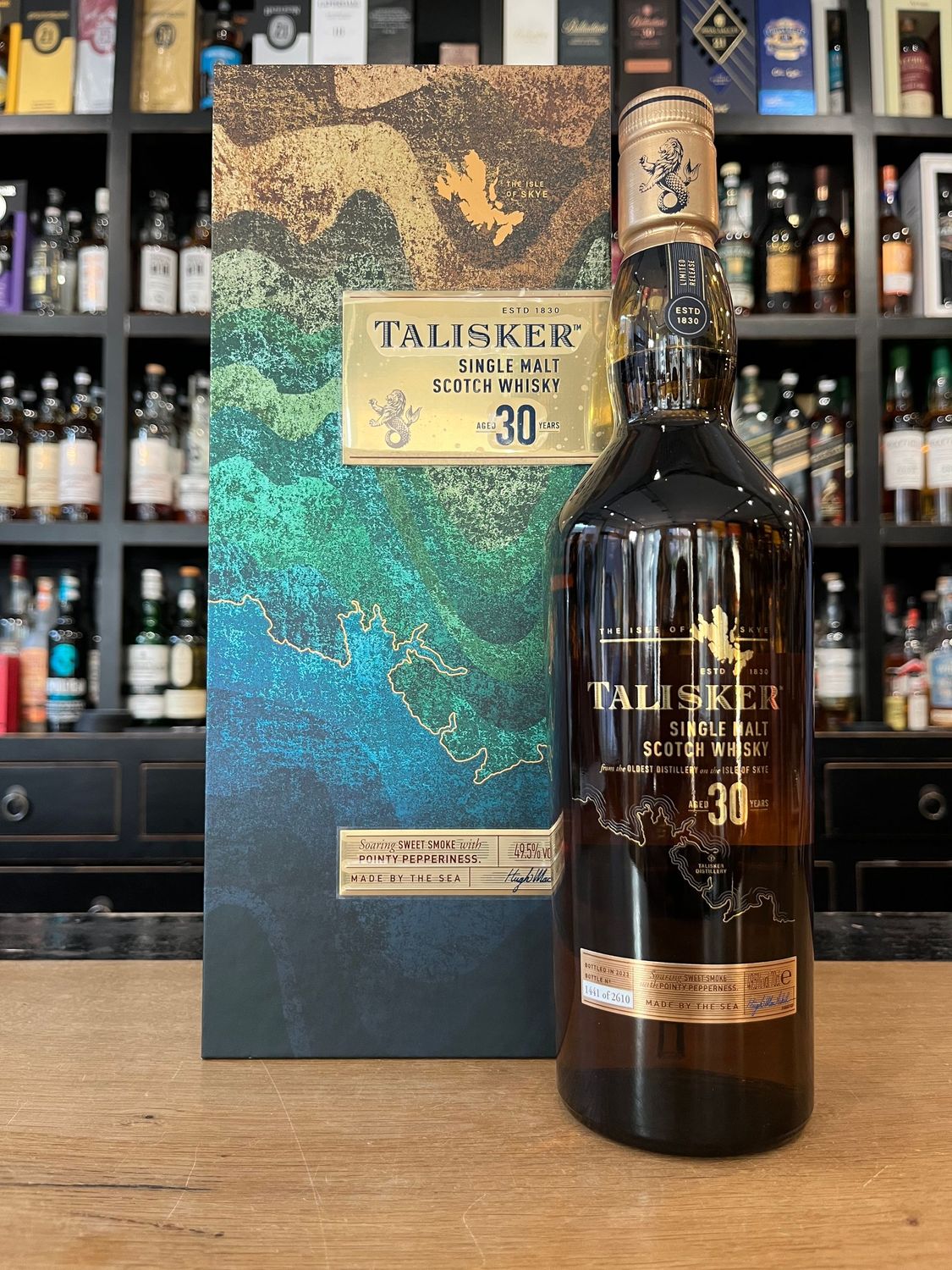 Talisker 30 Jahre 2023 mit 0,7l und 49,5%