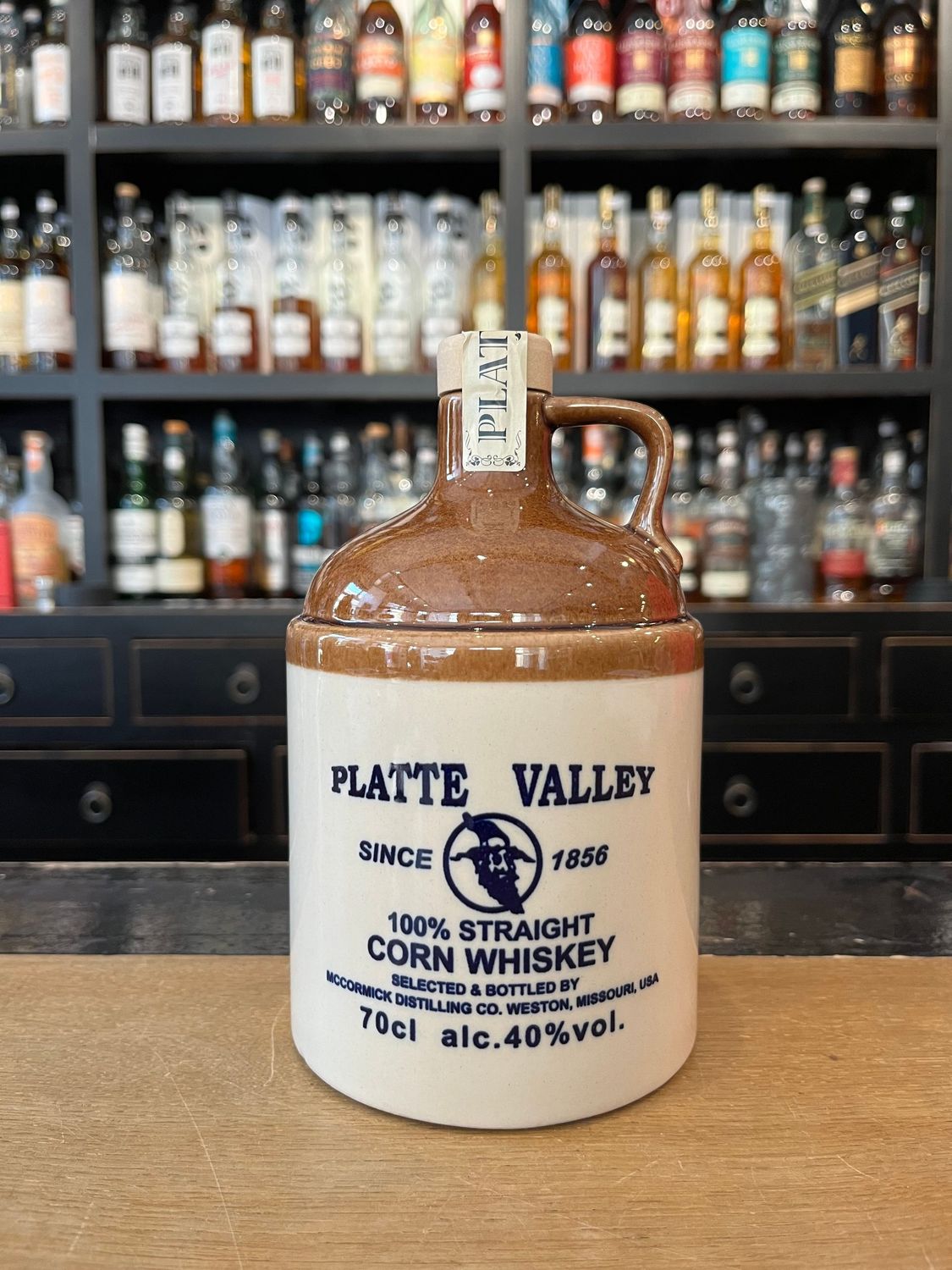 Platte Valley Krug mit 0,7 L und 40%
