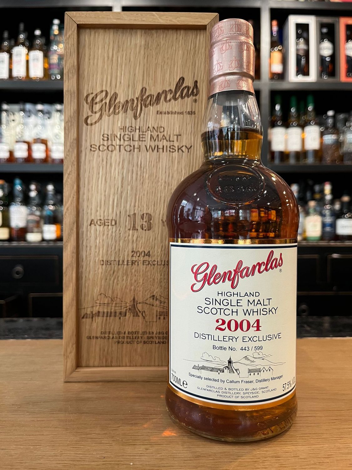 Glenfarclas 13 Jahre Exclusive Distillery von Callum Fraser