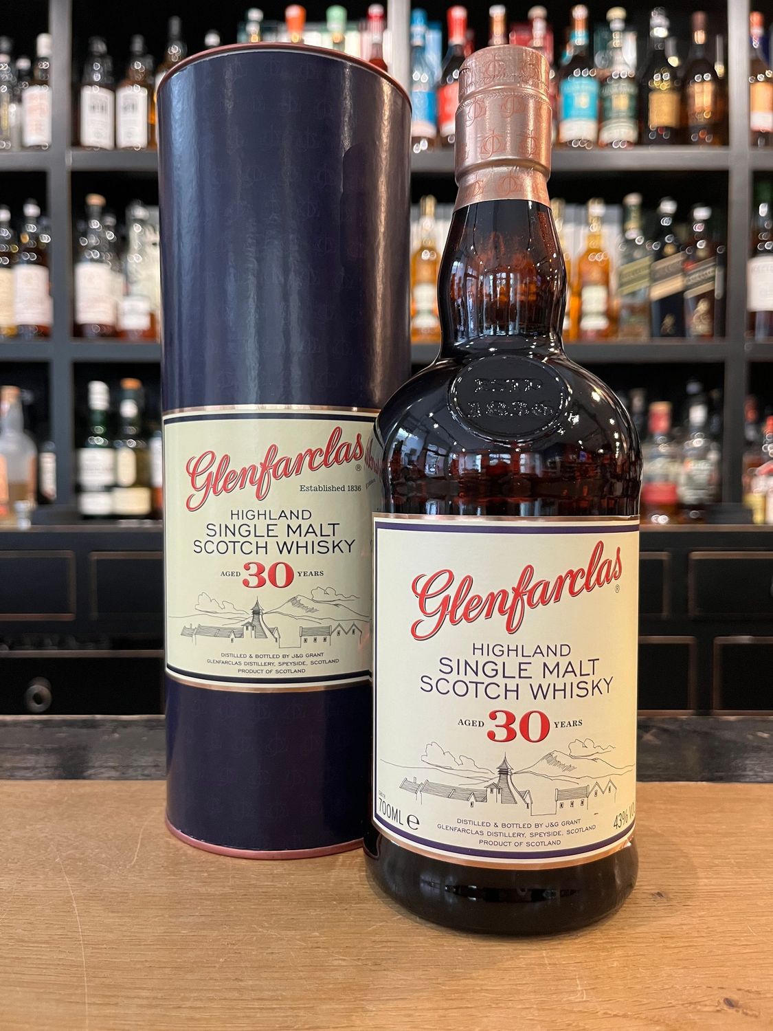 Glenfarclas 30 Jahre mit 0,7 L und 43%