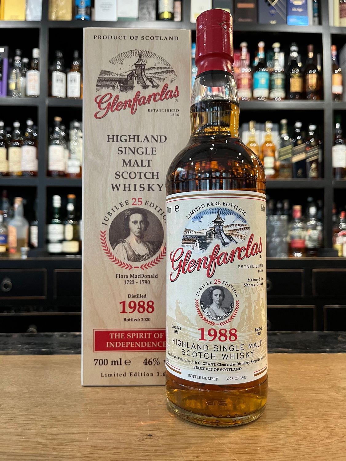 Glenfarclas 32 Jahre Edition No.25 Flora MacDonald 1988/2020