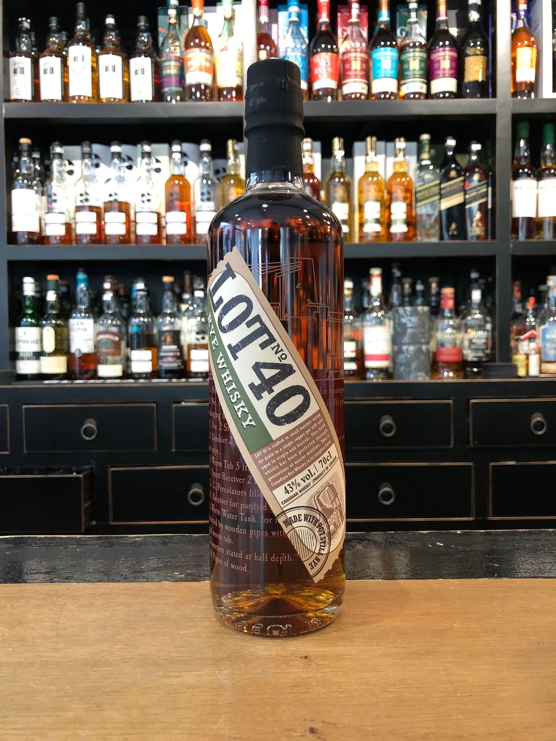 Lot 40 Rye mit 0,7L und 43%