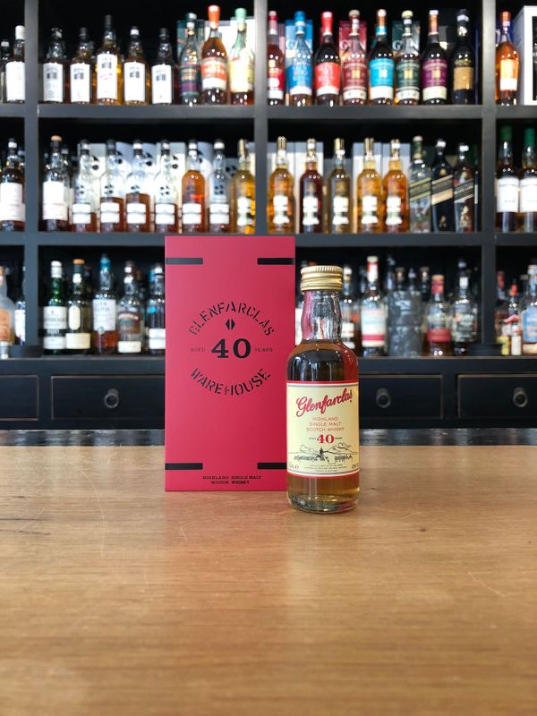Glenfarclas 40 Jahre Mini mit 43% Glenfarclas 40 Jahre Mini mit 43%
