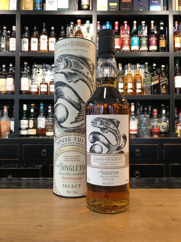 Singleton of Glendullan mit 0,7 L und 40% Game Of Thrones Haus Tully Singleton of Glendullan mit 0,7 L und 40% Game Of Thrones Haus Tully