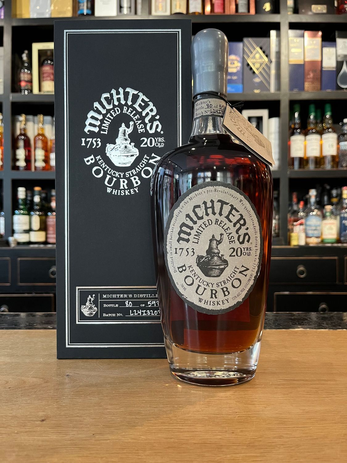 Michter's 20 Jahre Small Batch von 2024 (Nr.24) mit 0,7 L und 57,1%