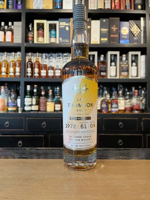 JG Thomson 51 Jahre 1972 Sweet Blended Malt Whisky mit 0,7l und 46,5% JG Thomson 51 Jahre 1972 Sweet Blended Malt Whisky mit 0,7l und 46,5%