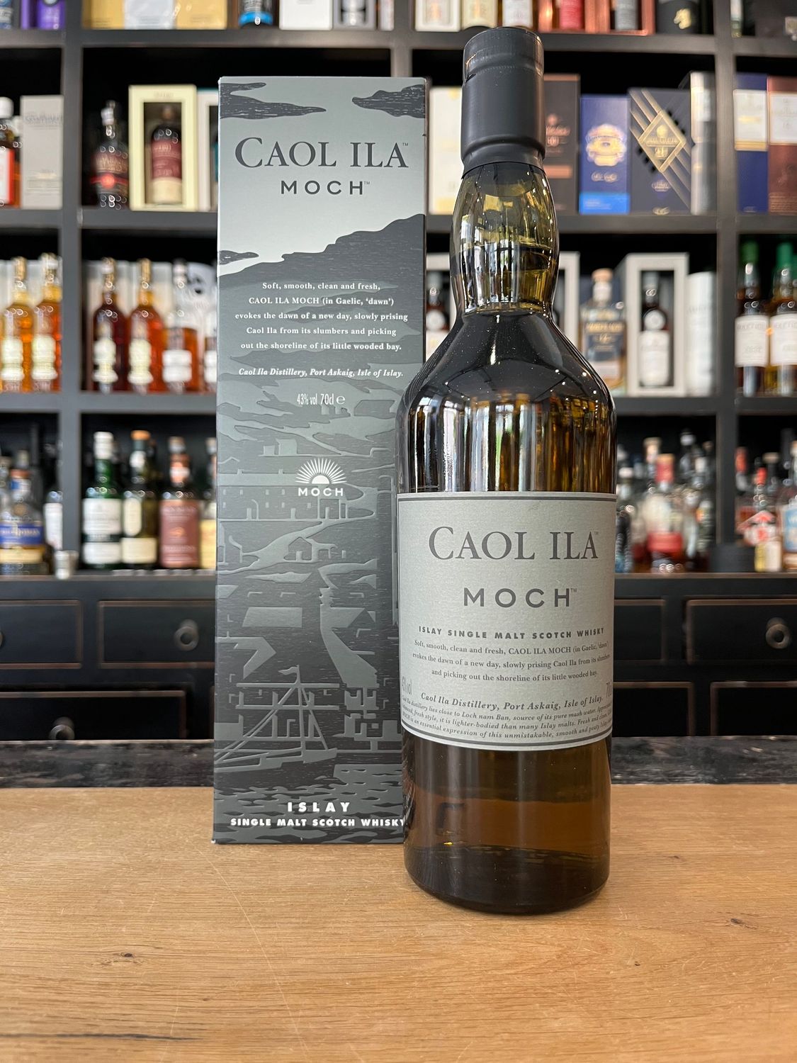 Caol Ila Moch mit 0,7 L und 43%