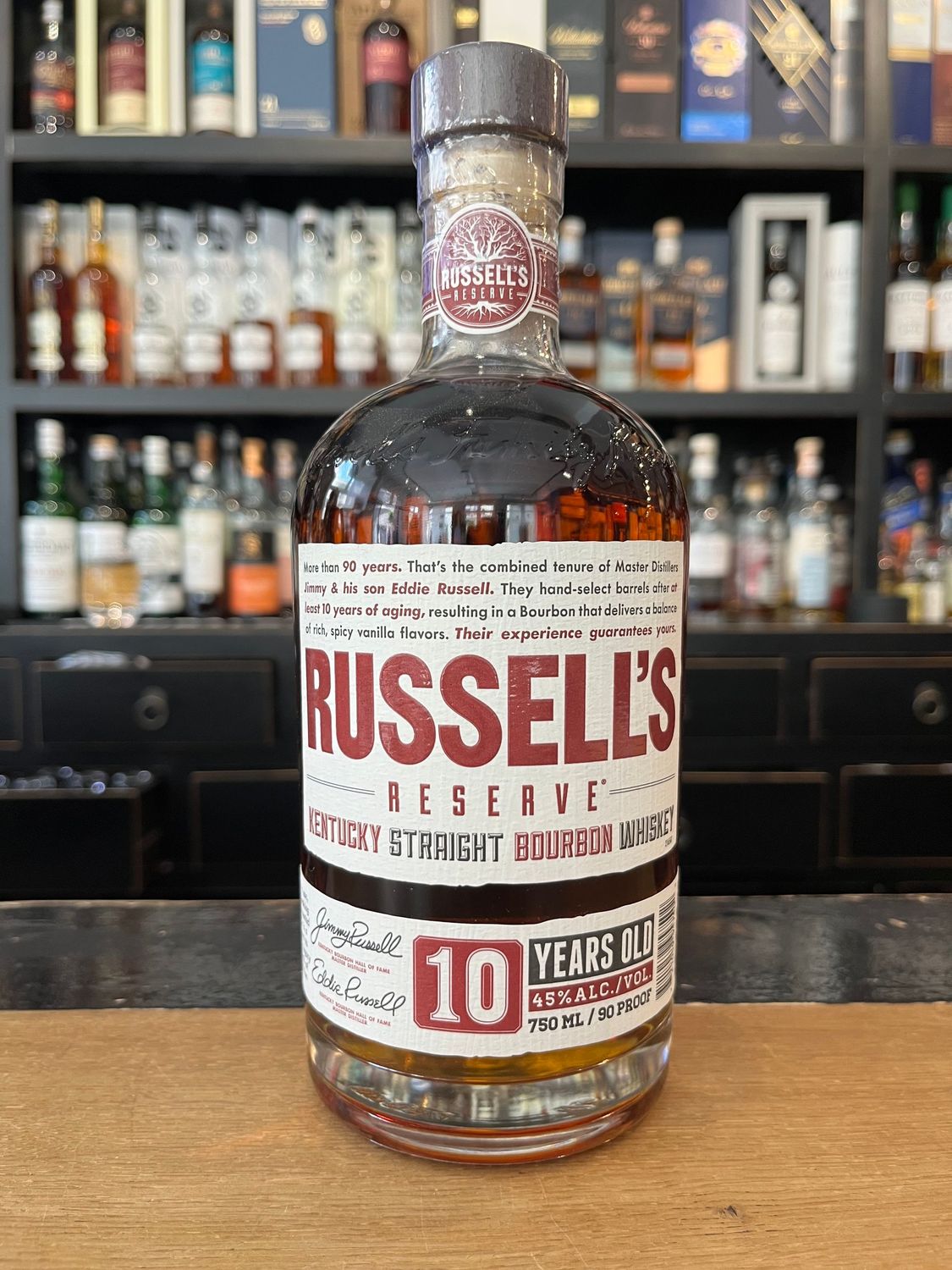 Wild Turkey 10 Jahre Russell's Reserve mit 0,7L und 45%