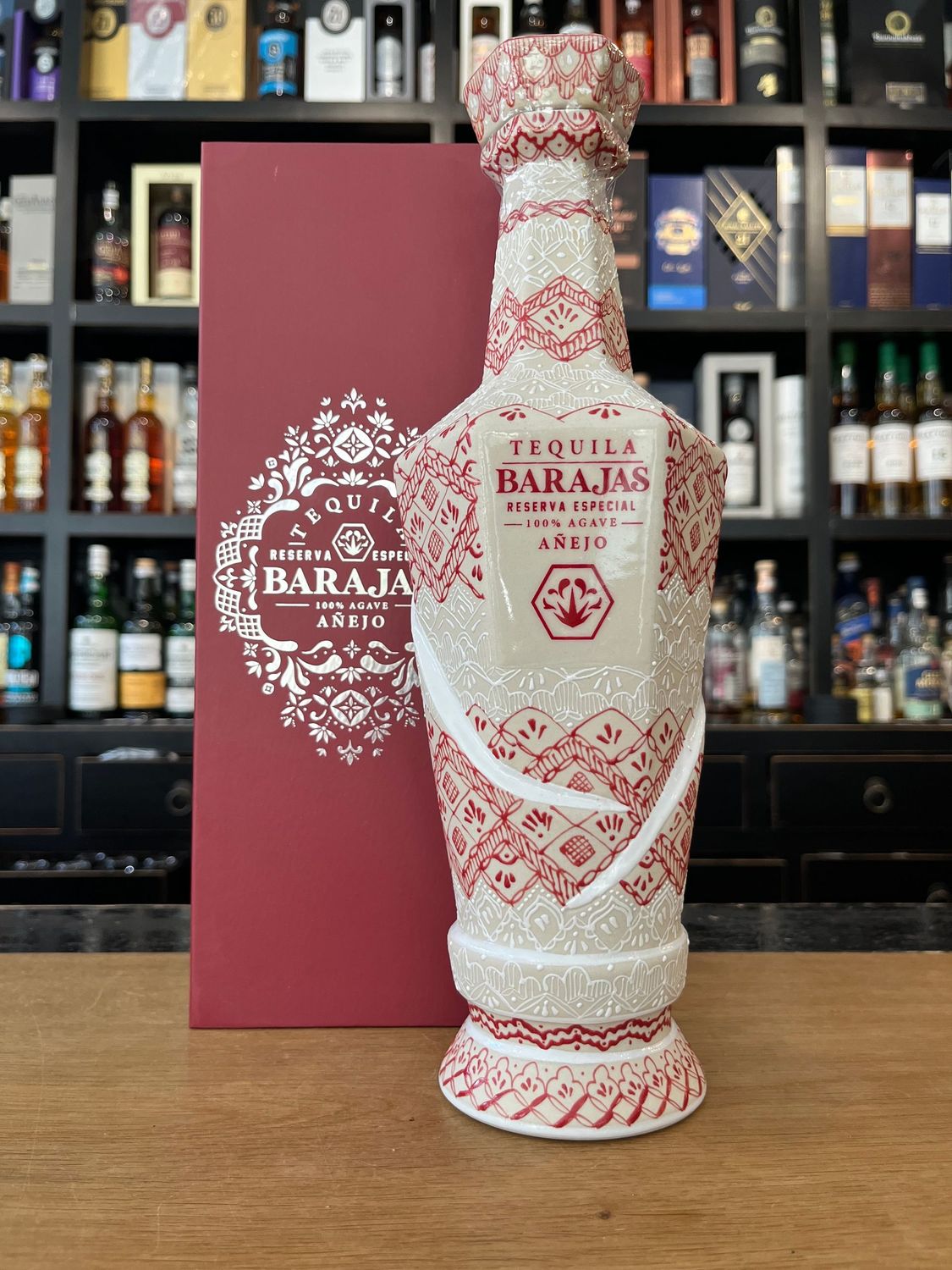 Barajas Tequila Anejo mit 0,7l und 38%