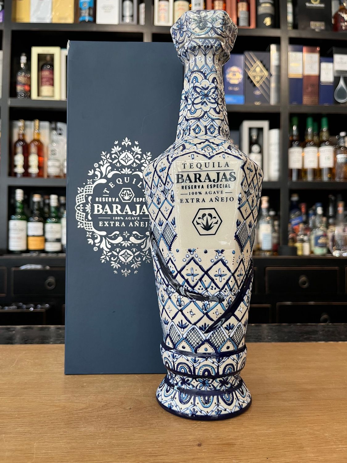 Barajas Tequila Extra Anejo mit 0,7l und 38%