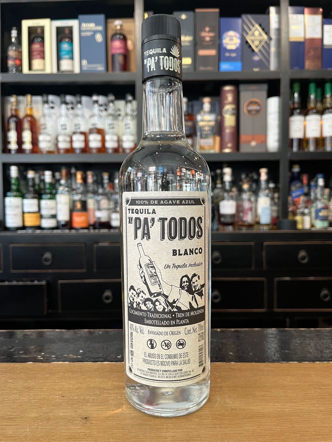 Ay Pa Todos Tequila Blanco mit 0,7l und 40%