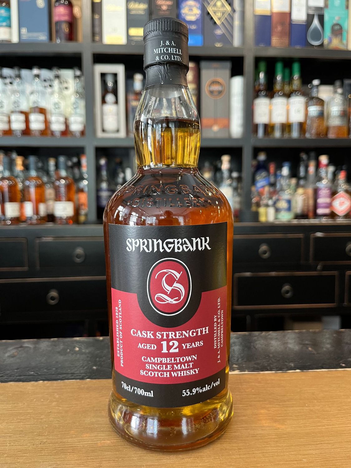 Springbank 12 Jahre Cask Strength 2025 mit 0,7L und 55,9%