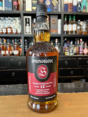 Springbank 12 Jahre Cask Strength 2025 mit 0,7L und 55,9% Springbank 12 Jahre Cask Strength 2025 mit 0,7L und 55,9%