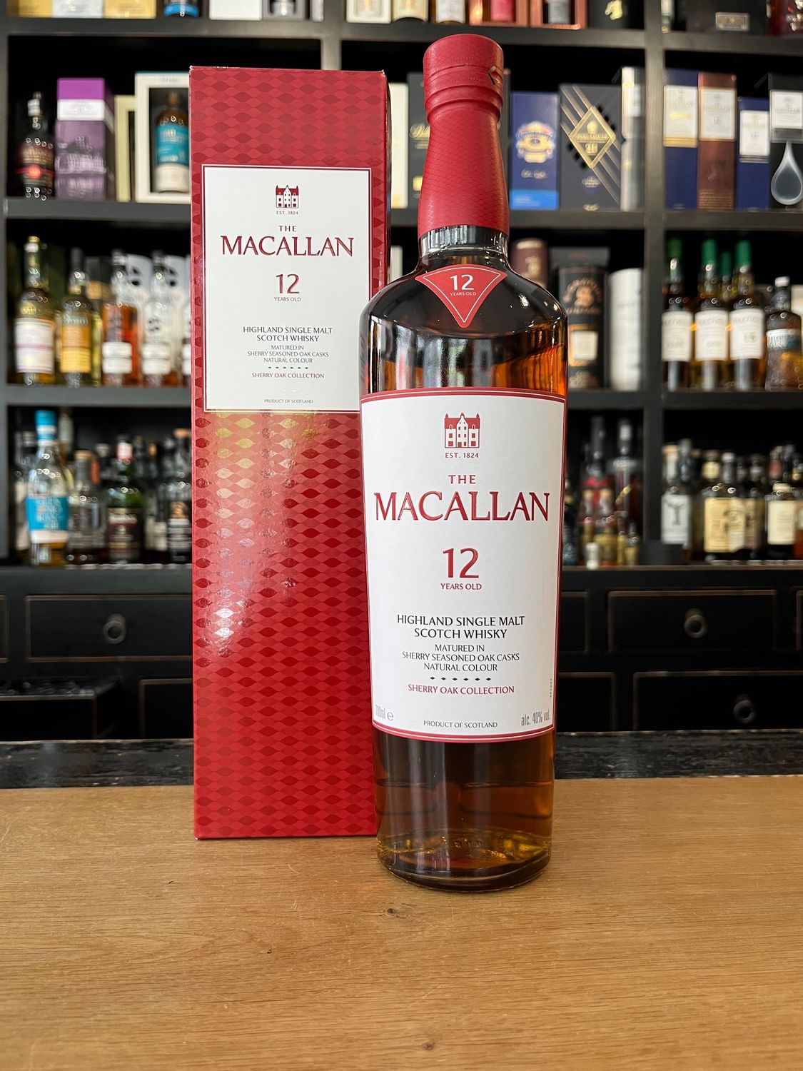 Macallan 12 Jahre Sherry Cask neues Design mit 0,7 L und 40%