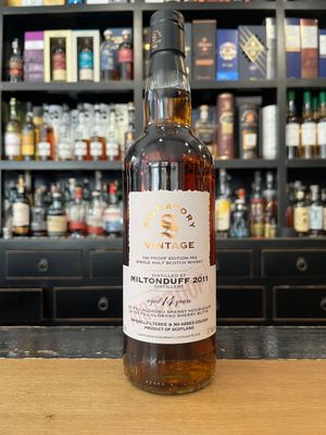 Miltonduff 14 Jahre Vintage 100 Proof Edition #54 mit 0,7l und 57,1% Miltonduff 14 Jahre Vintage 100 Proof Edition #54 mit 0,7l und 57,1%