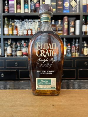 Elijah Craig Straight Rye mit 0,7l und 47%