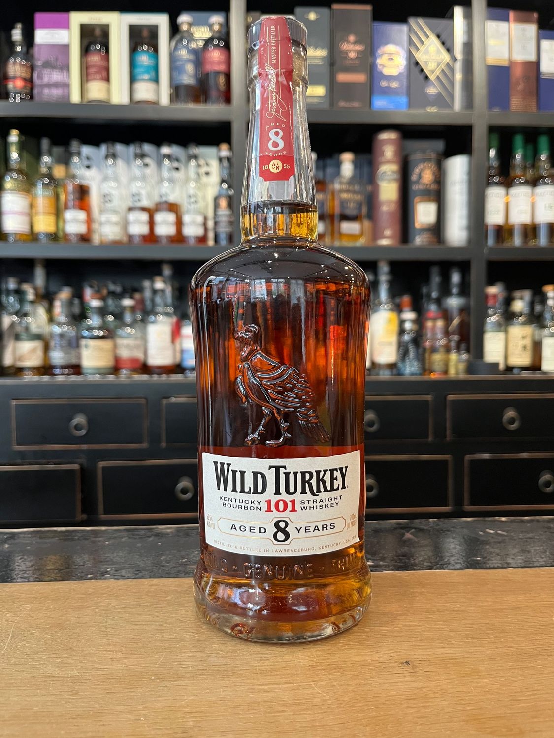 Wild Turkey 8 Jahre 101 only for Japan mit 0,7 L und 50,5%