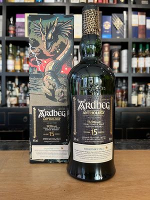 Ardbeg 15 Jahre Anthology The Beithir's Tale mit 0,7 L und 46% Ardbeg 15 Jahre Anthology The Beithir's Tale mit 0,7 L und 46%