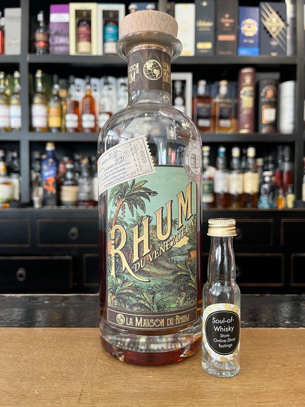 La Maison du Rum Venezuela 9 Jahre Sample mit 2cl und 42%