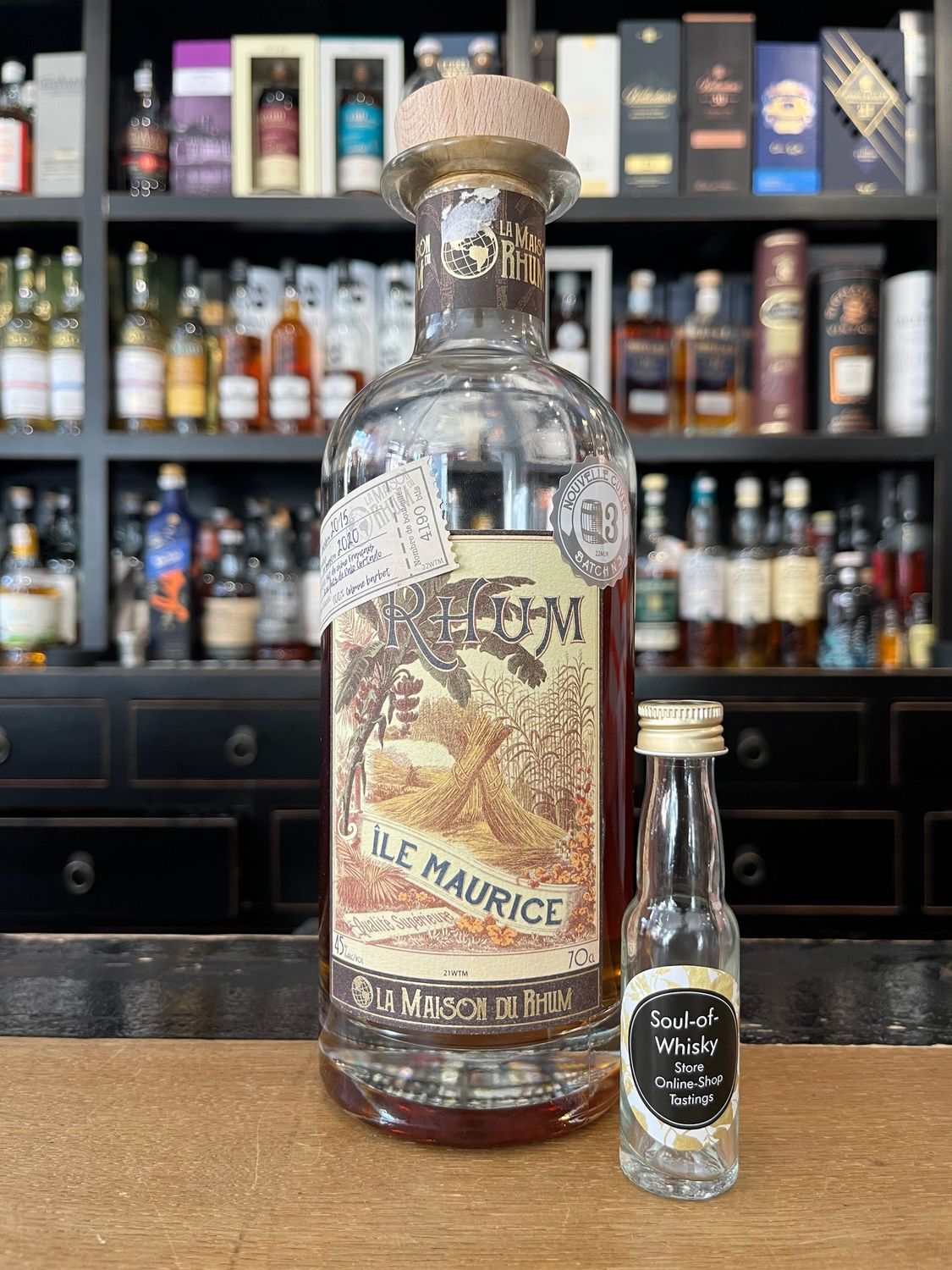 La Maison du Rum Maurice 5 Jahre Sample mit 2cl und 45%