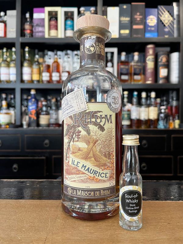 La Maison du Rum Maurice 5 Jahre Sample mit 2cl und 45%