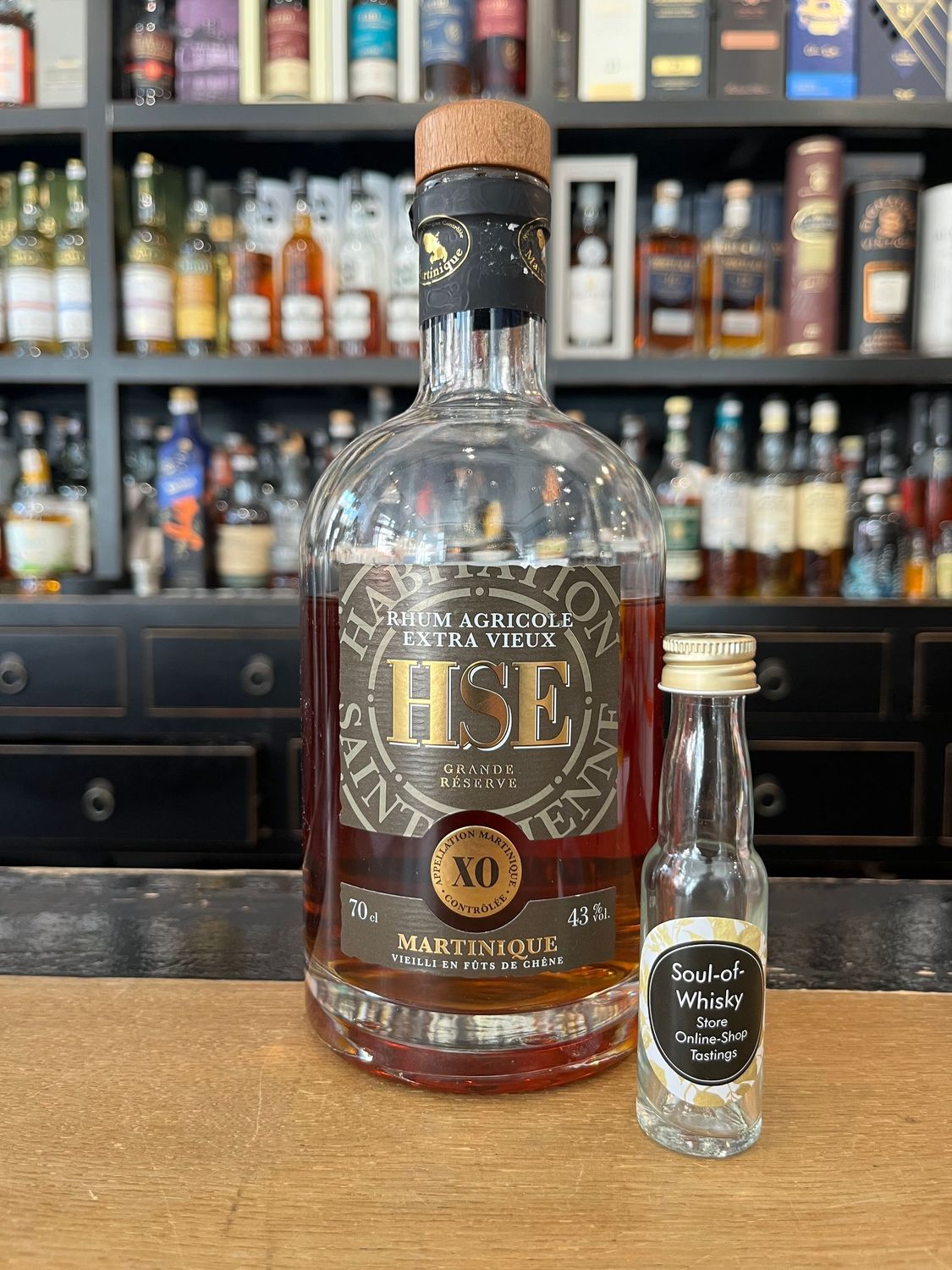H.S.E. Rhum Agricole Extra Vieux XO Sample mit 2cl und 43%