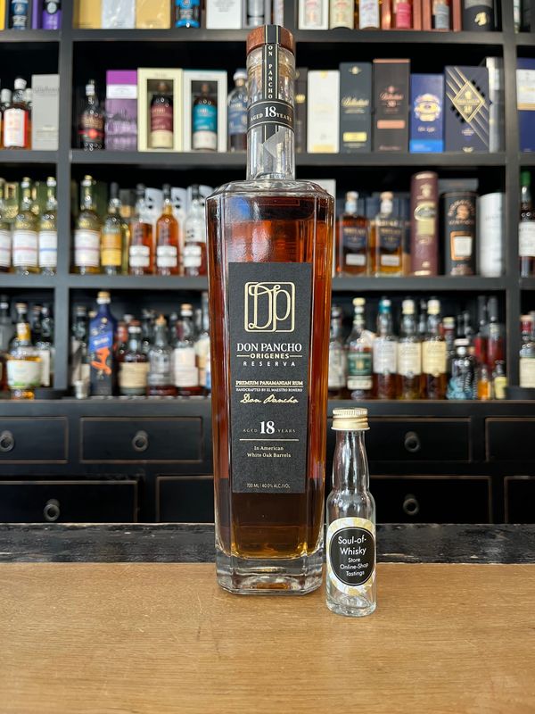 Origenes Reserva Especial 18 Jahre Sample mit 2cl und 40%