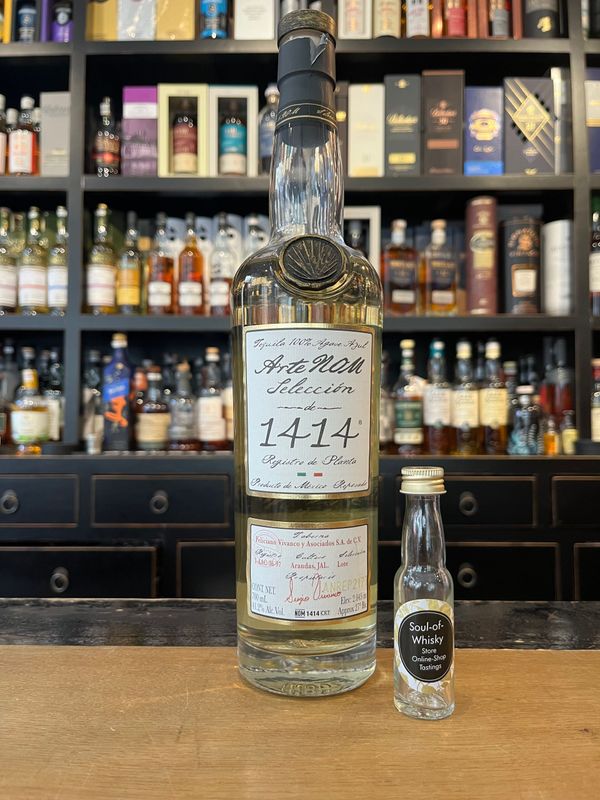 Artenom Tequila Selección 1414 Reposado Sample mit 2cl und 41,2%