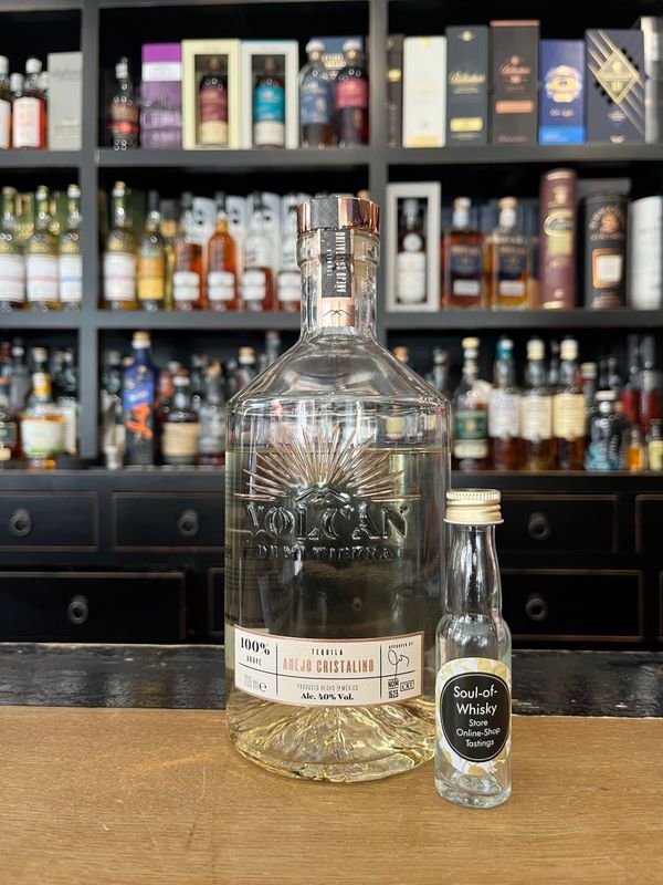 Volcan de Mi Tierra Anejo Cristalino Tequila Sample mit 2cl und 40%